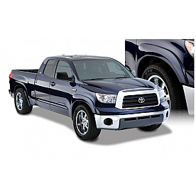 Bushwacker Fender Flare - Black Dura-Flex 2000 ABS Smooth Plastic Matte Set Of 4 - 30909-02
