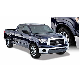 Bushwacker Fender Flare - Black Dura-Flex 2000 ABS Smooth Plastic Matte Set Of 4 - 30910-02