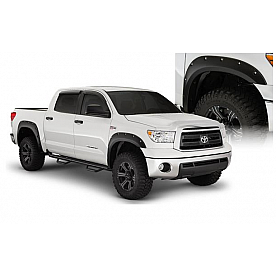 Bushwacker Fender Flare - Black Dura-Flex 2000 ABS Smooth Plastic Matte Set Of 4 - 30911-02