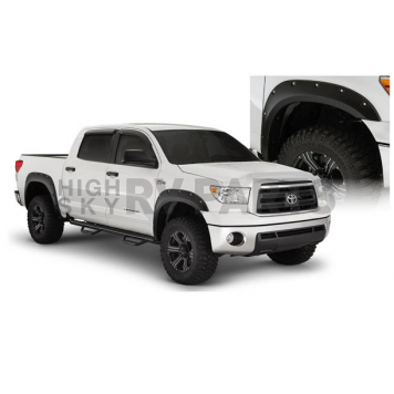 Bushwacker Fender Flare - Black Dura-Flex 2000 ABS Smooth Plastic Matte Set Of 4 - 30911-02
