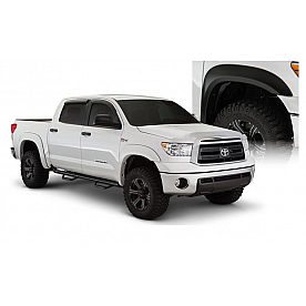 Bushwacker Fender Flare - Black Dura-Flex 2000 ABS Smooth Plastic Matte Set Of 4 - 30916-02