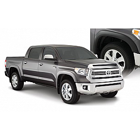 Bushwacker Fender Flare - Black Dura-Flex 2000 ABS Smooth Plastic Matte Set Of 4 - 30917-02