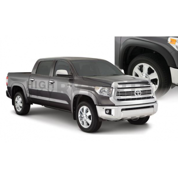 Bushwacker Fender Flare - Black Dura-Flex 2000 ABS Smooth Plastic Matte Set Of 4 - 30917-02