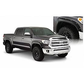 Bushwacker Fender Flare - Black Dura-Flex 2000 TPO Smooth Plastic Matte Set Of 4 - 30918-02