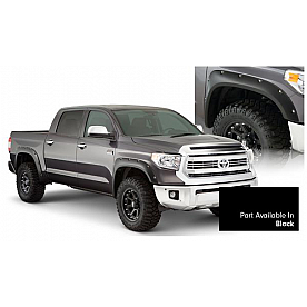 Bushwacker Fender Flare - Black - Vehicle Color Code 202 Dura-Flex 2000 ABS Smooth Plastic Matte Set Of 4 - 30918-33