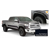 Bushwacker Fender Flare - Attitude Black - Vehicle Color Code 218 Dura-Flex 2000 ABS Smooth Plastic Matte Set Of 4 - 30918-43
