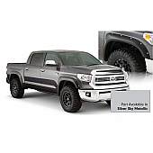 Bushwacker Fender Flare - Silver Sky - Vehicle Color Code 1D6 Dura-Flex 2000 ABS Smooth Plastic Matte Set Of 4 - 30918-53
