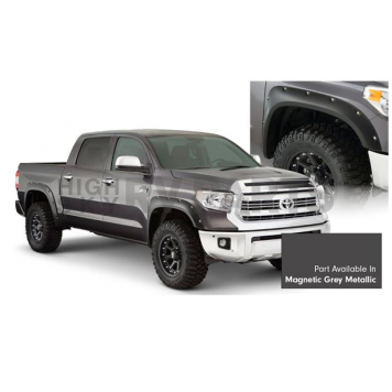Bushwacker Fender Flare - Magnetic Gray - Vehicle Color Code 1G3 Dura-Flex 2000 ABS Smooth Plastic Matte Set Of 4 - 30918-63