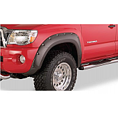 Bushwacker Fender Flare - Black Dura-Flex 2000 ABS Smooth Plastic Matte Set Of 2 - 31053-02