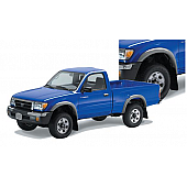 Bushwacker Fender Flare - Black Dura-Flex 2000 ABS Smooth Plastic Matte Set Of 4 - 31911-11