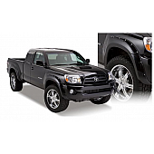 Bushwacker Fender Flare - Black Dura-Flex 2000 ABS Smooth Plastic Matte Set Of 4 - 31920-02