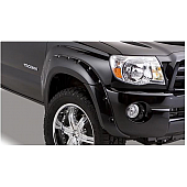 Bushwacker Fender Flare - Black Dura-Flex 2000 ABS Smooth Plastic Matte Set Of 4 - 31925-02