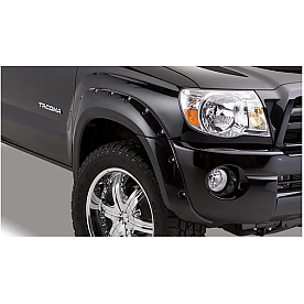Bushwacker Fender Flare - Black Dura-Flex 2000 ABS Smooth Plastic Matte Set Of 4 - 31925-02