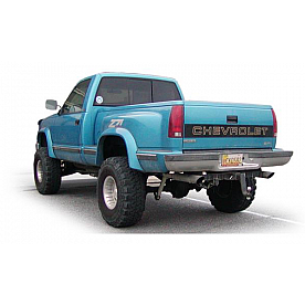 Bushwacker Fender Flare - Black Dura-Flex 2000 ABS Smooth Plastic Matte Set Of 2 - 40012-01