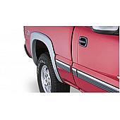 Bushwacker Fender Flare - Black Dura-Flex 2000 ABS Smooth Plastic Matte Set Of 2 - 40034-02