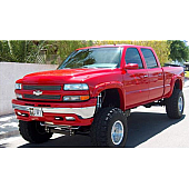 Bushwacker Fender Flare - Black Dura-Flex 2000 ABS Smooth Plastic Matte Set Of 2 - 40060-02