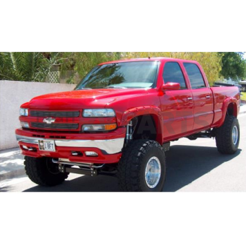 Bushwacker Fender Flare - Black Dura-Flex 2000 ABS Smooth Plastic Matte Set Of 2 - 40060-02