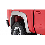 Bushwacker Fender Flare - Black Dura-Flex 2000 ABS Smooth Plastic Matte Set Of 2 - 40066-02