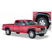 Bushwacker Fender Flare - Black Dura-Flex 2000 ABS Smooth Plastic Matte Set Of 4 - 40904-01