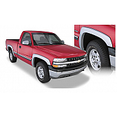 Bushwacker Fender Flare - Black Dura-Flex 2000 ABS Smooth Plastic Matte Set Of 4 - 40907-02