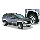 Bushwacker Fender Flare - Black Dura-Flex 2000 ABS Smooth Plastic Matte Set Of 4 - 40910-02