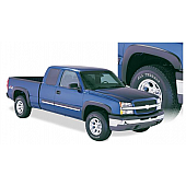 Bushwacker Fender Flare - Black Dura-Flex 2000 ABS Smooth Plastic Matte Set Of 4 - 40915-02