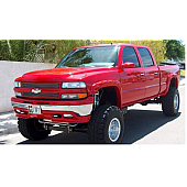 Bushwacker Fender Flare - Black Dura-Flex 2000 ABS Smooth Plastic Matte Set Of 4 - 40917-02