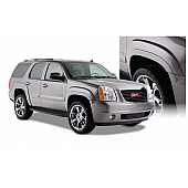 Bushwacker Fender Flare - Black Dura-Flex 2000 ABS Smooth Plastic Matte Set Of 4 - 40922-02
