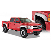 Bushwacker Fender Flare - Black Dura-Flex 2000 ABS Smooth Plastic Matte Set Of 4 - 40925-02