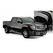 Bushwacker Fender Flare - Black Dura-Flex 2000 ABS Smooth Plastic Matte Set Of 4 - 40926-02