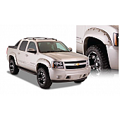 Bushwacker Fender Flare - Black Dura-Flex 2000 ABS Smooth Plastic Matte Set Of 4 - 40932-02