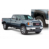Bushwacker Fender Flare - Black Dura-Flex 2000 ABS Smooth Plastic Matte Set Of 4 - 40954-02