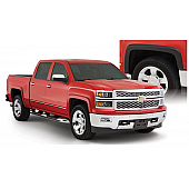 Bushwacker Fender Flare - Black Dura-Flex 2000 ABS Smooth Plastic Matte Set Of 4 - 40956-02