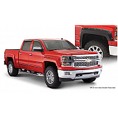 Bushwacker Fender Flare - Black Dura-Flex 2000 TPO Smooth Plastic Matte Set Of 4 - 40957-02