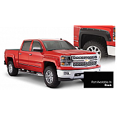 Bushwacker Fender Flare - Black - Vehicle Color Code GBA Dura-Flex 2000 ABS Smooth Plastic Matte Set Of 4 - 40957-34