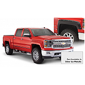 Bushwacker Fender Flare - Silver Ice - Vehicle Color Code GAN Dura-Flex 2000 ABS Smooth Plastic Matte Set Of 4 - 40957-54