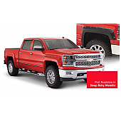 Bushwacker Fender Flare - Deep Ruby Metallic - Vehicle Color Code GCE Dura-Flex 2000 ABS Smooth Plastic Matte Set Of 4 - 40957-74