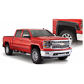 Bushwacker Fender Flare - Black Dura-Flex 2000 ABS Smooth Plastic Matte Set Of 4 - 40959-02