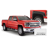Bushwacker Fender Flare - Silver Ice - Vehicle Color Code GAN Dura-Flex 2000 ABS Smooth Plastic Matte Set Of 4 - 40959-54