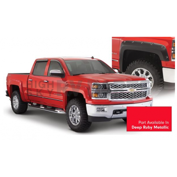 Bushwacker Fender Flare - Deep Ruby Metallic - Vehicle Color Code GCE Dura-Flex 2000 ABS Smooth Plastic Matte Set Of 4 - 40959-74