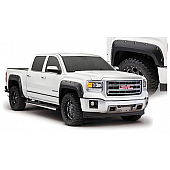 Bushwacker Fender Flare - Black Dura-Flex 2000 ABS Smooth Plastic Matte Set Of 4 - 40960-02