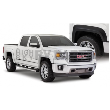 Bushwacker Fender Flare - Black Dura-Flex 2000 ABS Smooth Plastic Matte Set Of 4 - 40961-02
