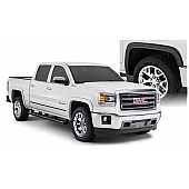 Bushwacker Fender Flare - Black Dura-Flex 2000 ABS Smooth Plastic Matte Set Of 4 - 40962-02