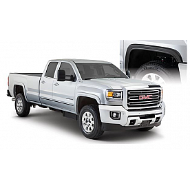 Bushwacker Fender Flare - Black Dura-Flex 2000 ABS Smooth Plastic Matte Set Of 4 - 40965-02