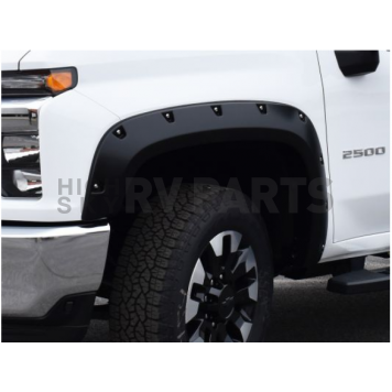 Bushwacker Fender Flare - Smooth Black ABS Thermoplastic Set Of 4 - 40982-02