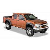 Bushwacker Fender Flare - Black Dura-Flex 2000 ABS Textured Plastic Matte Set Of 2 - 41028-02