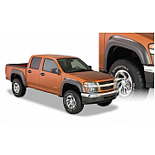 Bushwacker Fender Flare - Black Dura-Flex 2000 ABS Textured Plastic Matte Set Of 2 - 41029-02
