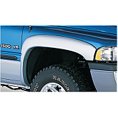 Bushwacker Fender Flare - Black Dura-Flex 2000 ABS Smooth Plastic Matte Set Of 2 - 50011-02