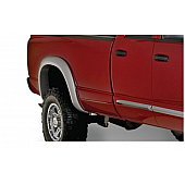 Bushwacker Fender Flare - Black Dura-Flex 2000 ABS Smooth Plastic Matte Set Of 2 - 50014-02