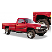 Bushwacker Fender Flare - Black Dura-Flex 2000 ABS Smooth Plastic Matte Set Of 4 - 50902-11